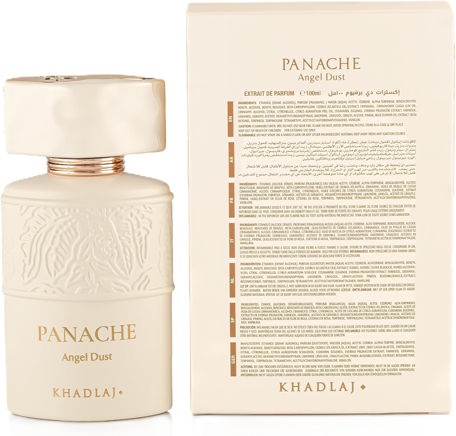 Khadlaj Panache Angel Dust - S - Perfume Alcohol Fragrance recension och pris