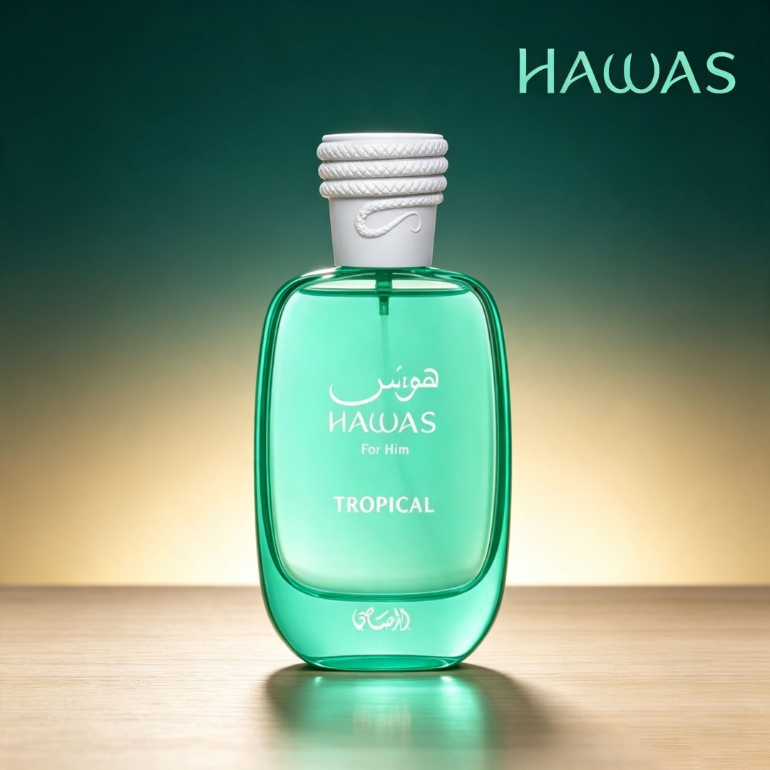 Hawas Tropical by Rasasi Men's - Perfume Alcohol Fragrance recension och pris