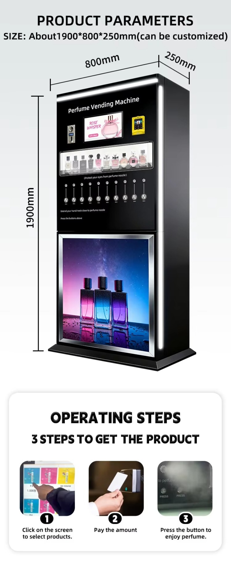 Automatic Perfume Spray Machin - Perfume Fragrance Sale recension och pris