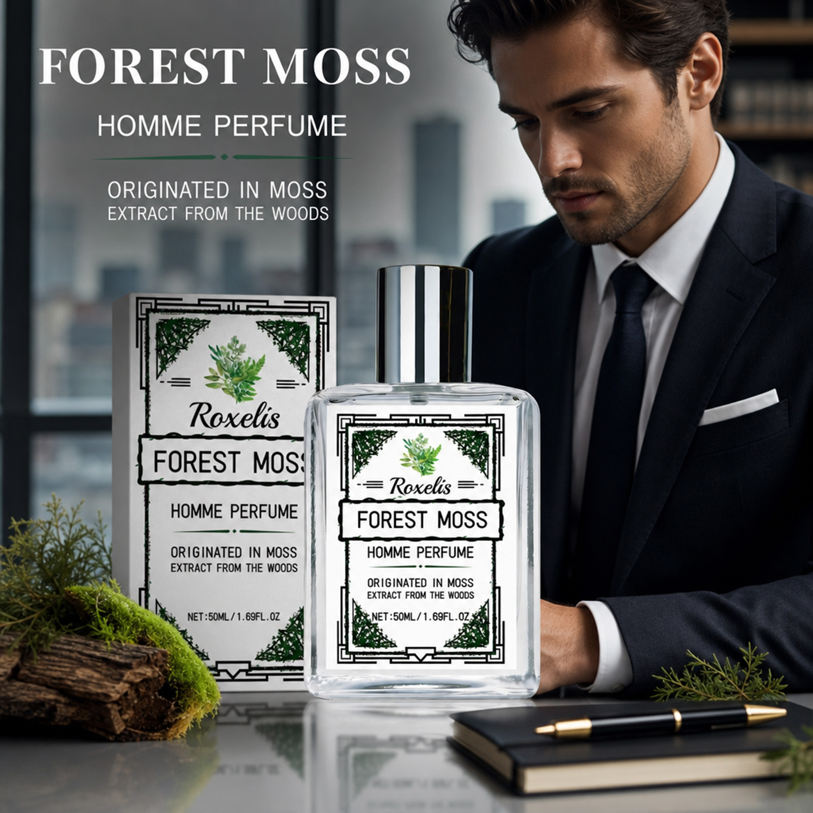 Forest and Whiskey Scent Perfu - Perfume Alcohol Fragrance recension och pris